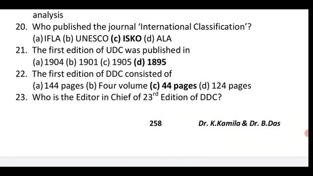 Panjab school librarian test series 05 topic classification MCQ by Vipin Bangar смотреть онлайн