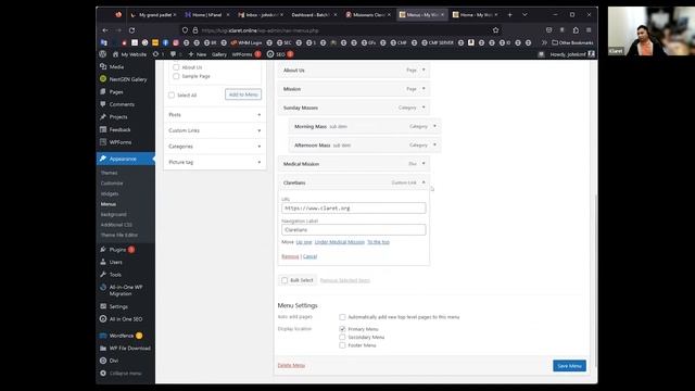 How to Create Menu Items on WordPress смотреть онлайн