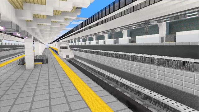 Minecraft Japanese Railways Trains Animated смотреть онлайн