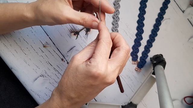 МК Ажурные бретели крючком