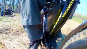 Электровелосипед на 1000 Ватт, кастом фэтбайк от Veloxy-Team с мотором Bafang | Обзор, тестдрайв.