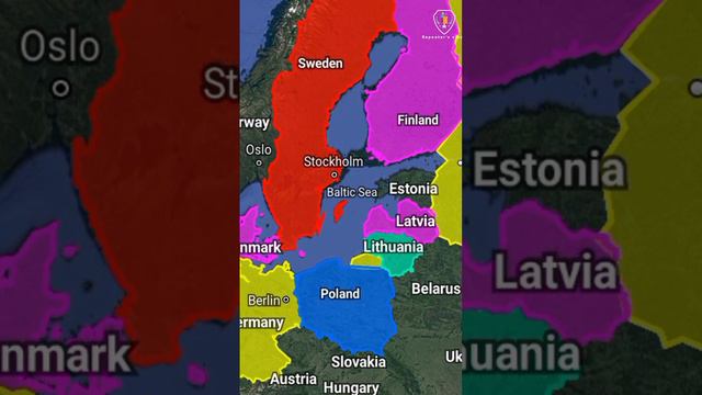 How many countries share their Boundry with Baltic sea 🙄? know all about it in just 25 seconds 💥 смотреть онлайн