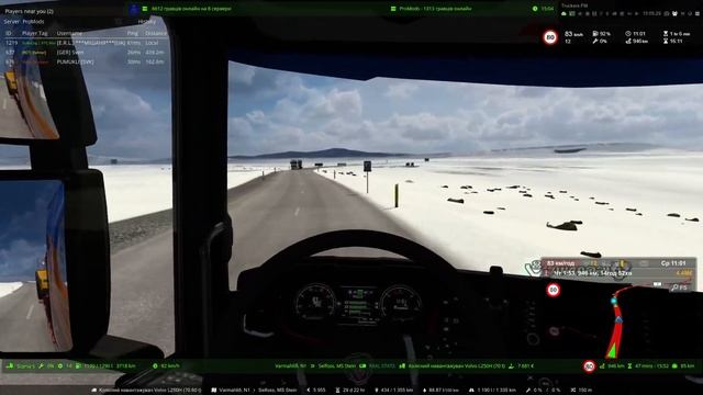 Регулярный конвой от VTC "König Trans" в ETS2. Погрузчик Volvo 70т смотреть онлайн