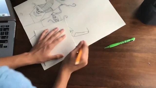 Stretching Portrait Speed Drawing from the Haunted Mansion Holiday at Disneyland смотреть онлайн