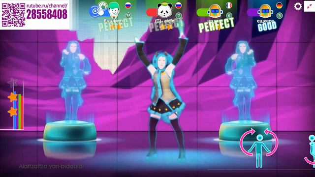Just Dance: Ievan Polkka - Hatsune Miku смотреть онлайн