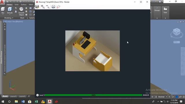 Tutorial Render AutoCAD 2018 смотреть онлайн
