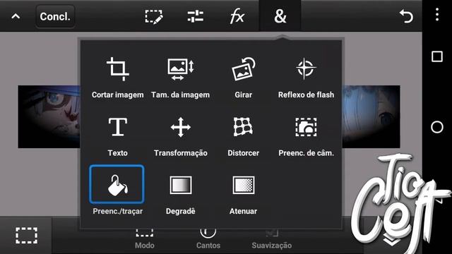 TUTORIAL BANNER STYLE ANIME PELO ANDROID {PS TOUCH/ANDROID} смотреть онлайн