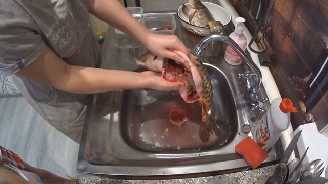 Как выпотрошить рыбу смотреть онлайн
