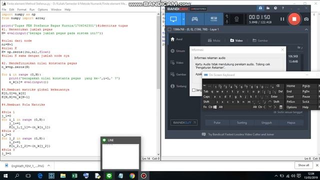 FInite Element Method coding dengan python смотреть онлайн