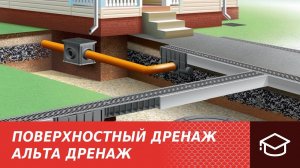 Поверхностный дренаж. Альта Дренаж.
