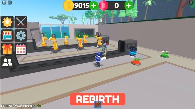 СТАЛ РОБОТОМ В ТАЙКОНЕ ПРО РОБОТОВ В РОБЛОКС | Robot Tycoon ROBLOX смотреть онлайн