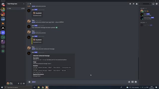 Welcomer setup for Sx4 on discord смотреть онлайн