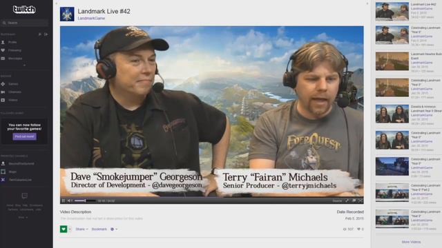 Landmark Gameplay News Commentary February 7th SOE now Daybreak Gaming Company, LLC смотреть онлайн