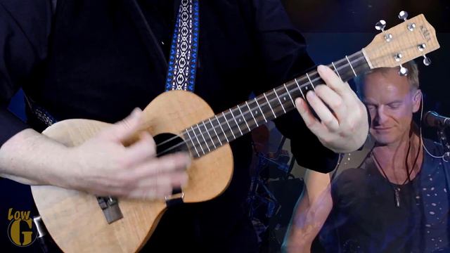 EVERY BREATH YOU TAKE ...The Police with a Ukulele Player on Guitar! смотреть онлайн