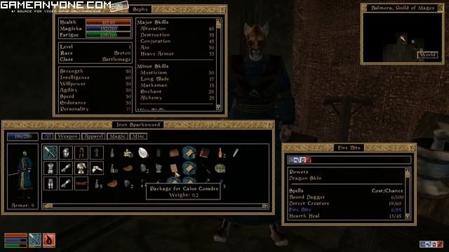 Let's Play TES III: Morrowind, Part 3 - Shrooms, Mages Guild, Alchemy and Multipliers смотреть онлайн