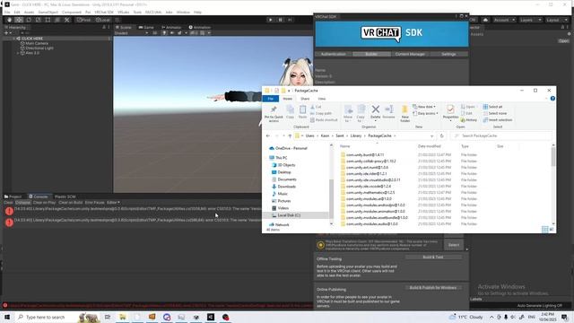 Unity Vrchat File not found error смотреть онлайн