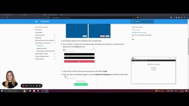 How to Install Rose Excel Add-In for Windows смотреть онлайн