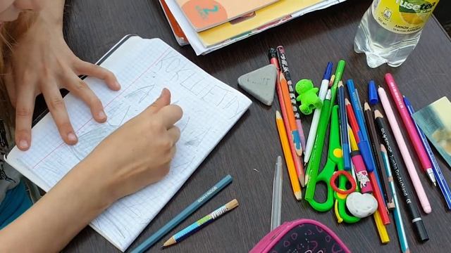 Влог. Занимаемся на даче! Уроки, уроки и ещё раз уроки! смотреть онлайн