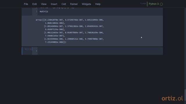 NumPy - Ejercicio 81: Crear un Arreglo Vacío y Otro con Valores Concretos смотреть онлайн