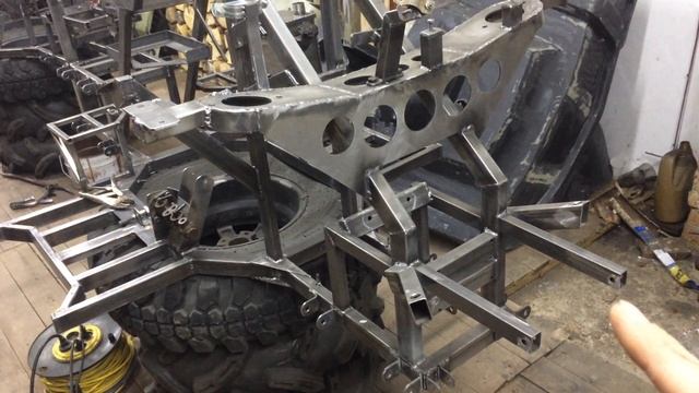 рама самодельного квадроцикла из оки. туйжуг смотреть онлайн