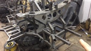 рама самодельного квадроцикла из оки. туйжуг