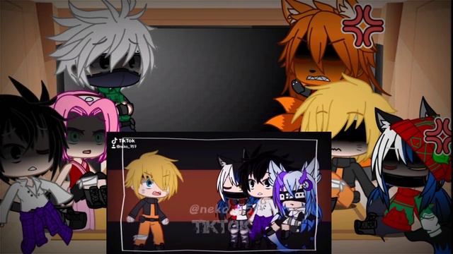 Реакция персонажей наруто AU +курама +автор(на 1 видео) на тт 1 часть АВТОР ТУПОЙ смотреть онлайн