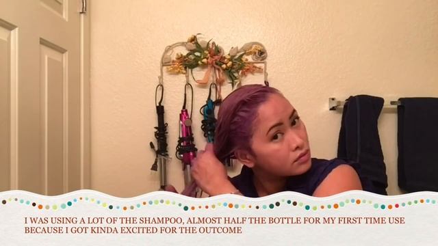 Clairol Shimmer Lights Purple Shampoo and Conditioner: Before and after смотреть онлайн