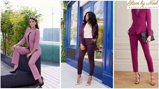 Latest Trouser Suits For Ladies; Official Trouser Suits For Ladies 2022 смотреть онлайн