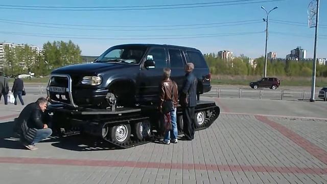 Вездеход ТСН 74 Форд на гусеницах смотреть онлайн