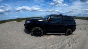 Land Cruiser Prado | первый тест в песках. CRAWL CONTROL Prado 150