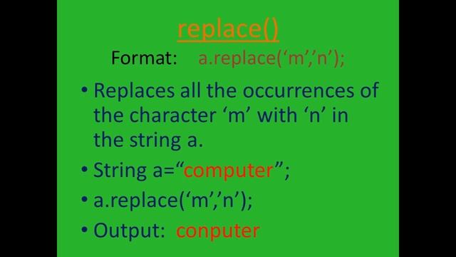String functions in java смотреть онлайн