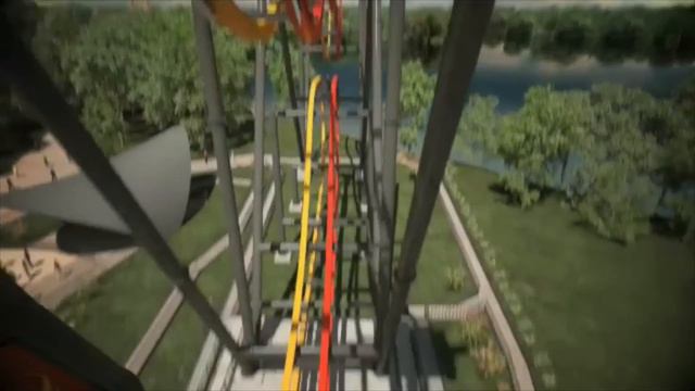 Six Flags TOTAL MAYHEM 4D Coaster NEW FOR 2016! Great Adventure POV Animation B-Roll Free Fly смотреть онлайн
