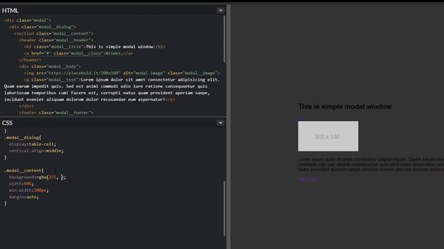 CSS Modal Window - HTML and CSS Responsive Popup box creation with CSS Flexbox смотреть онлайн