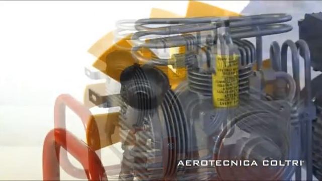 Coltri MCH 6 - Сборка компрессора смотреть онлайн