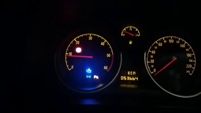 Opel Zafira DPF + Coolant temperature indicator смотреть онлайн