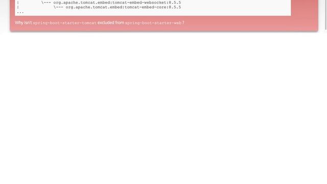 Excluding Tomcat dependencies from Spring Boot in Gradle смотреть онлайн