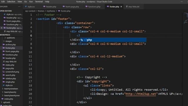 25. How to Register wordpress footer Widgets | Complete WordPress Theme & Plugin Development | 2023 смотреть онлайн