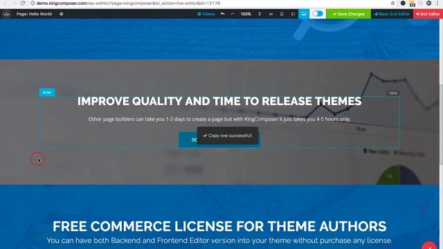 Copy & Paste - KingComposer page builder смотреть онлайн