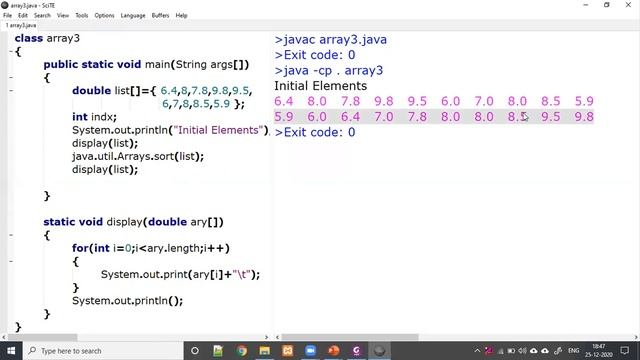 [class #43 ] Chapter9 #part2 array sort() and fill() method in Java | GSEB HSC Computer Eng medium смотреть онлайн
