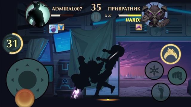 НОВЫЙ БОСС В Shadow Fight 2!!! 4 Ярус в подземелье!!! смотреть онлайн