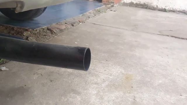 Ruido a soplo en motor Taunus 2.0, escape nuevo silens 4-1 doble silenciador смотреть онлайн