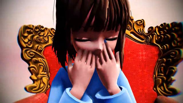 【MMD】Frisk - Cry baby【Undertale】 + motion DL смотреть онлайн