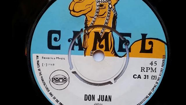 Johnny Organ Don Juan - Camel - Pama Records смотреть онлайн