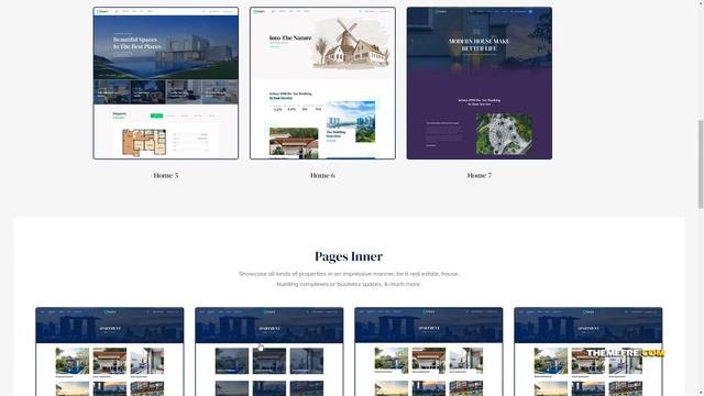 Qxygen - Single Property WordPress Theme tour page builder Rina смотреть онлайн