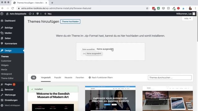 WordPress Theme installieren: So geht's! Plus: Welches WordPress Theme ist das? смотреть онлайн