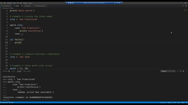 Python 3.10 - New Pattern Matching Feature, the game changer? смотреть онлайн