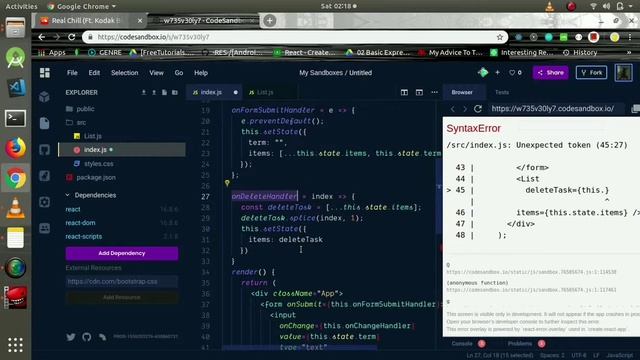 Todo App With React смотреть онлайн