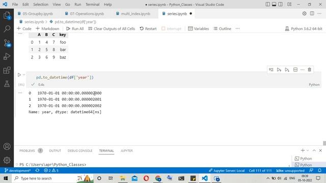 Python Class for Data Analysis Session 8 (DataFrame Apply function, pivot, etc.) смотреть онлайн