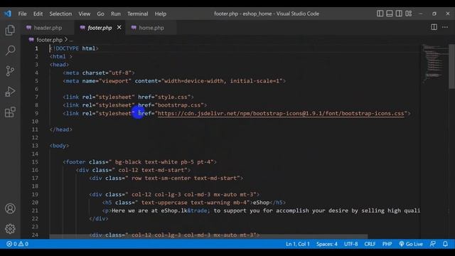 Responsive Home Page Design смотреть онлайн
