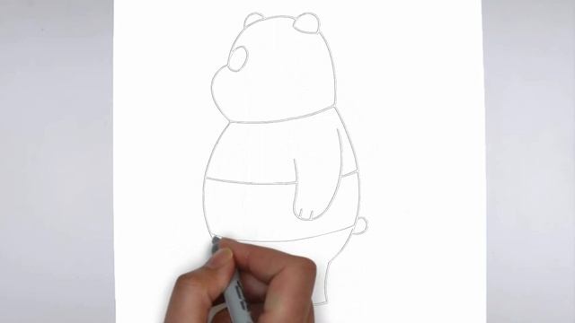 How to Draw Panda Bear | We Bare Bears смотреть онлайн